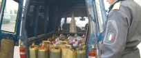 Sequestrati 500 litri di gasolio ad uso agricolo trasportati illegalmente
